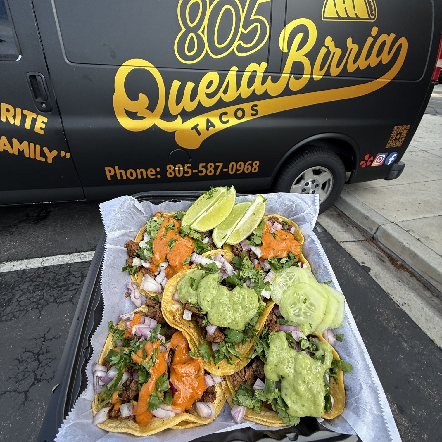 805 Quesa Birria Tacos